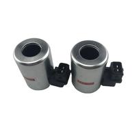 1pc Accessori for escavatore Elettrovalvola Diametro interno 19mm Altezza 50mm 24v 12v Tipo di presa(24v)