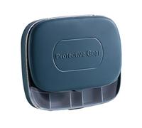 1pc Accessorio for la conservazione dei medicinali Custodia portatile Contenitore for la conservazione Custodia da viaggio Organizzatore for la medicina Custodia for la conservazione 'organizzatore Me