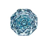 1Pc Acquamarina Luce Ottagono Rosa Taglio Cubic Zirconia Gemma Sciolto Per La Creazione Di Gioielli E Sostituzione Dell'anello, 7.0mm, Moissanite