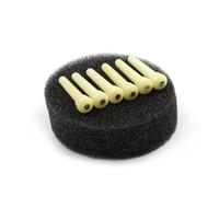 1Pc Acustica Chitarra Ponte Pin Fisso Vertebra Chitarra Ponte Pin Ebano/Cow Bone Acustica Chitarra Stringa Pioli Chitarra Parte