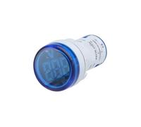 1PC AD16-22DV Digital Indicator Voltmeter 22mm Power LED Blue AC20V-500V 30X30MM BKYUKJVU