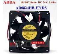 1PC ADDA 8038 24V 0.40A AD0824HB-F71DS Inverter Large Air Flow Cooling Fan