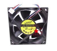 1PC ADDA AD0812XB-A7BGL 12V 0.45A 8CM 4-wire double ball server cooling fan #