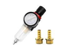 1pc AFR-2000 Filtro Pneumatico Unità di Trattamento Aria Regolatore di Pressione del Compressore Valvola di Riduzione di Separazione 'acqua 'olio AFR2000 Manometro(AFR-2000 w BT 12)