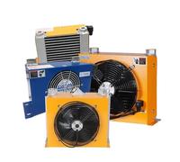 1PC AH0607T-CA Radiatore idraulico raffreddato ad aria 380v 220/v olio 24v Ventola AH0608T-CA(AH0607T-CA-24V)