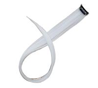 1pc All Long Straight Color Hair Piece Extensions Clip In Highlight Rainbow Streak Pink Synthetic Strands On Clips(1)