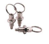 1pc Anello di trazione, manopola, pistone, molla divisa, perno di bloccaggio di posizionamento, Diametro 10mm, Lunghezza di serraggio 6mm