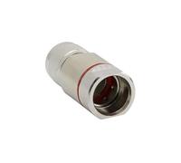1PC antenna connector RF Coax Connector N- Male Straight Nickelplated Suitable for SYV 50-7 and 75-7coaxial cable