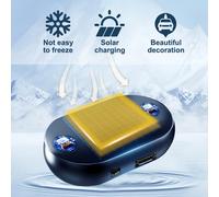 1pc antigelo per la rimozione della neve dell'auto, sbrinatore del parabrezza dell'auto, riscaldatore molecolare portatile a energia cinetica, veloce ed efficiente