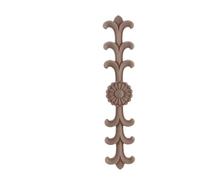 1Pc Appliques Decorativi In Legno Rovere Non Verniciato Intagliato Onlay Onlay Decalcomania Angolo Mobili Casa Porta Decor Artigianato Sm9-3.5-22