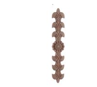 1Pc Appliques Decorativi In Legno Rovere Non Verniciato Intagliato Onlay Onlay Decalcomania Angolo Mobili Casa Porta Decor Artigianato Sm10-6.5-40