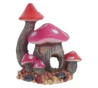 1pc Aquarium Adornment Fish Tank Ornament Creative Mushroom-shaped Hiding Cave