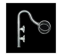 1pc Aquarium Skimmer Glass Lily Pipe Set - Inflow/Outflow for Fish Tank - Acrylic/Glass - Enhance Water Flow/Plant Growth(H-Outlet 17mm)