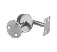 1pc Argento Corrimano Ringhiera Muro Supporto Corrimano Balaustra Mopstick