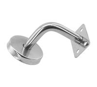 1pc Argento Corrimano Ringhiera Muro Supporto Corrimano Balaustra Mopstick