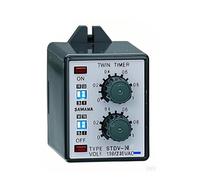 1PC ATDV-NB Twin Time Relay Multi Range Variable DC24V