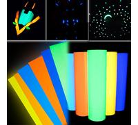 1PC Autoadesivo Luminoso Adesivo Bagliore Nel Buio Fai da Te Fluorescente Carta