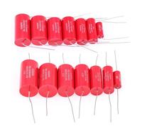 1PC Axial MKP Capacitor Audio 250V 400V 630V 4.7UF/400V 10UF 1.0UF 1.5UF 6.8UF 8.2UF Frequency Dividing Capacitance AUOQKQUT(3.3UF 400V 1PC)