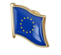 1pc Bandiera Dell'unione Europea Pin Badge Dello Smalto Del Metallo Spilla Spilla Dell'unione Europea Di Flag Badges Novità Accessori