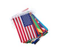1PC Banner Flag National String Flag Banner 200 Paesi Banner Pendente per fan