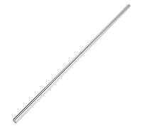 1pc Barra Cilindrica in Acciaio per Cuscinetti Lineari Asta Asse Dritto Barra Tonda Diametro 10mm(500mm)