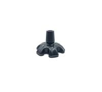 1PC Bastone Da Passeggio Estremità Treppiede Canna Punta Auto In Piedi Canna Stampella Treppiede Punta In Gomma Estremità Ghiera Cap Fondo antiscivolo (Color : 22mm 6-feet)