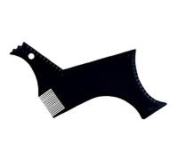 1pc Beard Shaping Tool Hair Linters Template Pettine Shaper Stencil Con Trimmer Uomo Barba Styling Tool