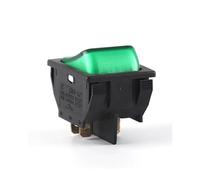 1pc become warped board ship type switch 4 feet 2 black, green with light R13-87 10A/250V Controls Switches