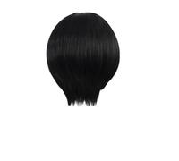 1pc Black Bangs Simulazione Parrucca sintetica for capelli corti Personaggio comico Mashle Magia e muscoli for Cosplay
