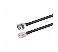 1PC BNC maschio a PL259 UHF maschio connettore 30CM 12" RG58 cavo coassiale for telecamera CCTV BNC adattatore RG58 50ohm cavo telecamera(BNC M to UHF F,30CM)