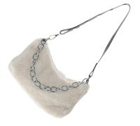 1Pc Borsa a tracolla in peluche Borsa a tracolla a catena da donna Borsa a