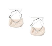 1Pc Borsa a tracolla in peluche Borsa a tracolla a catena da donna Borsa a