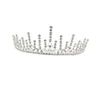 1pc Bridal Tiara Crown Barrettes Crown Crystal Crystal Crystal Barocco Wedding Head Bridal Gioielli Baglie Baroque in stile Bride Tiara Crown Girl Girl Tiara Set
