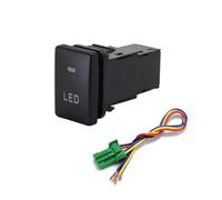 1PC BSM DRL LED Radar di parcheggio Alimentazione a batteria Tasto di commutazione musica sul volante for Jimny 2019 (Color : LED)