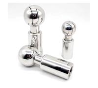 1PC BSP2" DN50 SS304 Stainless Rotary Spray Ball Female Thread CIP Tank Cleaning Head 360 Degree Coverage