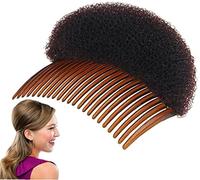 1PC Bump it up Volume Hair Styling Clip Bun Maker Strumento di Inserimento dei Capelli Accessori per Capelli multifunzionali con Pettine per acconciatura istantanea (Marrone) Durability