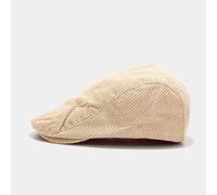 1PC Cappello Cabbie Ivy In Corduroy Da Donna E Uomo Berretto Retro