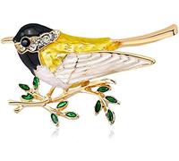 1Pc Carino Uccello Modello Pin Adorabile Allodola Spilla Creatbreastpin Accessori Broochirl una Decorazione Lavorazione Moda
