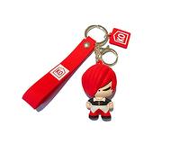 1pc Cartoon King of Fighters portachiavi colla morbida regalo auto ciondolo (Iori Yagami)