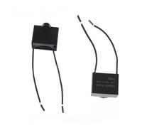 1PC CBB61 Fan Capacitor 450V Terminal Ceiling Fan electronic starter Run Rectangle Capacitor 1uf/1.2uf/1.5uf/2uf/2.5uf/3uf/3.5uf/4uf/5uf MQXFCZUX(2UF)