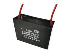 1pc CBB61 Start Capacitance 4.7uF 500V 50/60Hz for Fan Range Hood NWPNLXEA