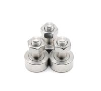 1PC CF10-1 KR26 M10x26x36.2mm Cam Follower Prigioniero Tipo rulli Cuscinetti a rullini KR26