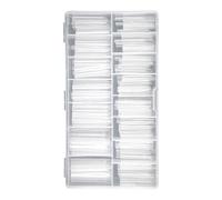 1PC Chiaro Unghie Punte Estensione Stampo ABS Base Stampo Veloce Luce Cured Paperless Applicazione Salon Nails Estensione Mold