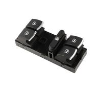 1PC Chrome Interruttore automatico della finestra Interruttore della finestra principale di energia elettrica per auto per Golf MK5 MK6 OE: 5ND959857