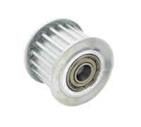 1pc cinghia dentata puleggia folle 3M 20T con/senza denti 11mm/16mm larghezza cinghia cuscinetto folle puleggia motore 3/4/5/6mm foro puleggia dentata(4mm,With teeth 11mm)