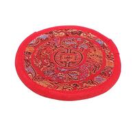1pc Ciotola sonora del Buddha Cuscino Ciotola sonora del Buddha Cuscino Ciotola tibetana tibetana Tappetino Ciotola sonora del Buddha Cuscino religioso Anello yoga Panno fatto a mano in cotone vintage