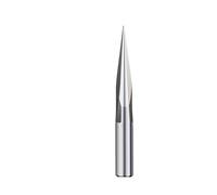 1PC CNC Intagliare Bit 6 millimetri Gambo 15/20/25/30 Gradi Forma di V Fresa Router di CNC Bit 2 flauto Fresa for Incisione Su Legno Bit(30Dx0.5mm)