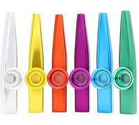 1pc Colore Casuale Metallo Strumenti Musicali Flauti Diaframma Bocca Strumenti Musicali Buon Compagno per Chitarra Pratico e attraente