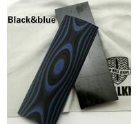 1PC Coltello Manico Materiale G10 Micarta Tibia Toppa Spazio Tavola per Fai Elsa