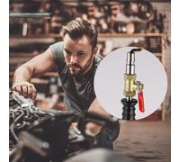 1Pc Connettore di ingresso aria per auto Testina di gonfiaggio per gonfiatore